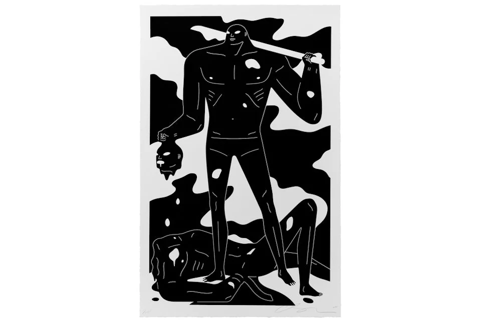 Cleon Peterson A Perfect Trade Print (Signed, Edition of 125) White