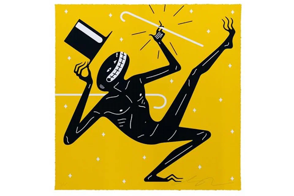 Cleon Peterson Cancelled Print Yellow (Signed, Edition of 100)