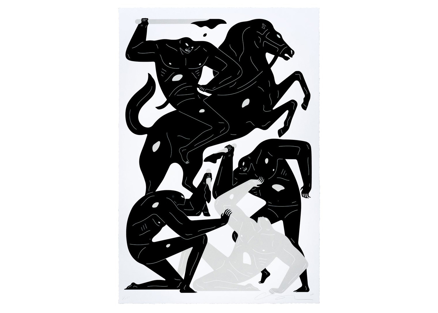 Cleon Peterson Long Live Death Sign iveyartistry.com