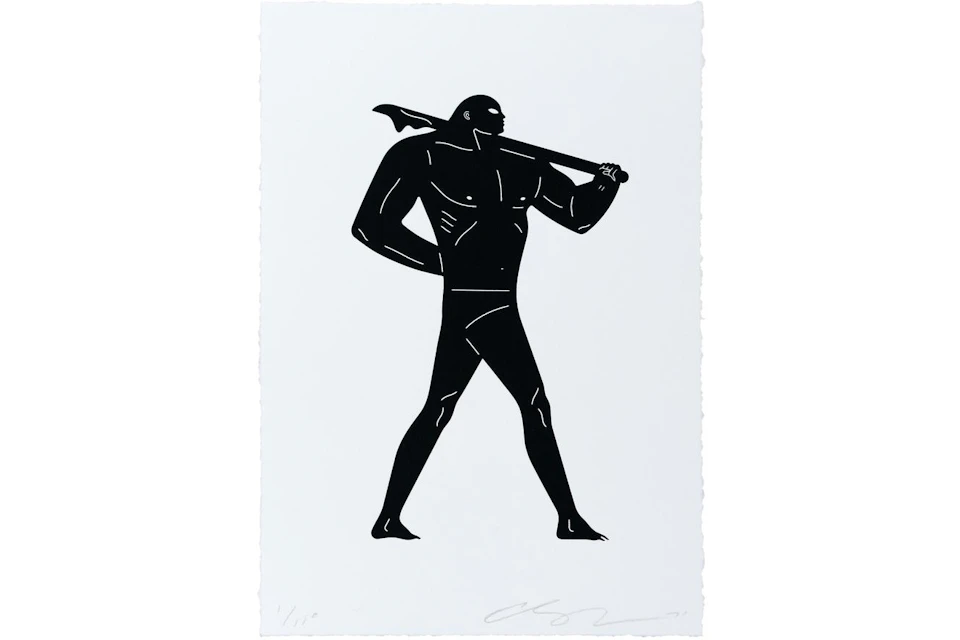 Cleon Peterson The Marcher Print (Signed, Edition of 150) Black