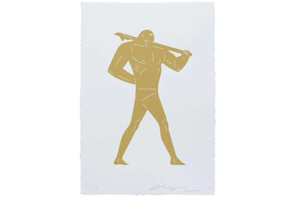 Cleon Peterson The Marcher Print (Signed, Edition of 150) Gold
