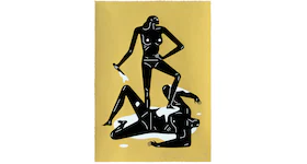 Cleon Peterson The Naken Woman & Man (Signed, Edition of 75) Gold