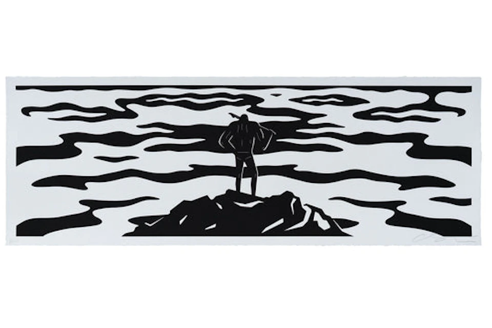 Cleon Peterson The Seeker Print (Signed, Edition of 125) White