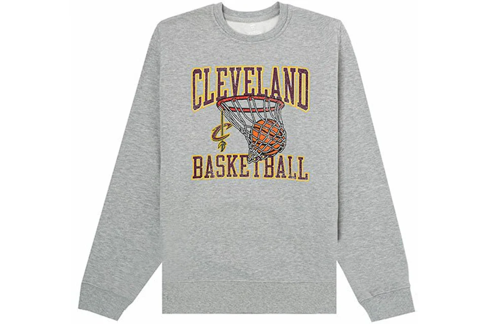 Cleveland Cavaliers Logo Sweatshirt Ash