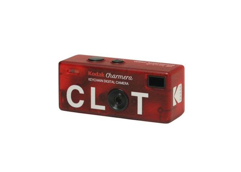CLOT x Kodak Charmera Keychain Digital Camera Red