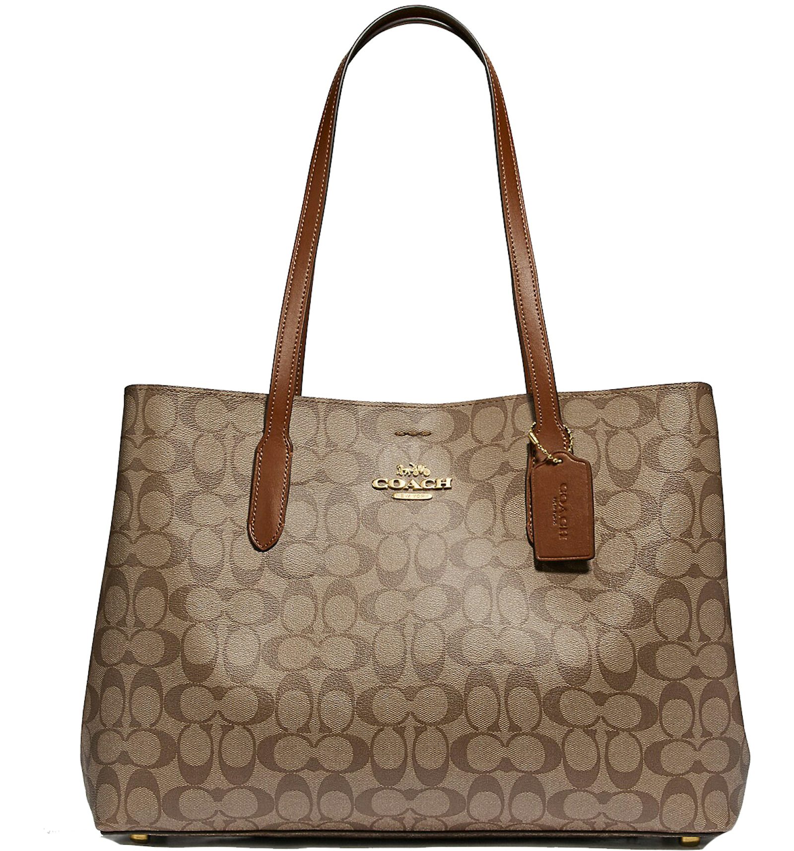 Coach large avenue carryall black Outlet