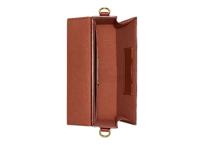 Coach Bag In Signature Canvas Tabby Box Brass/Tan/Rust