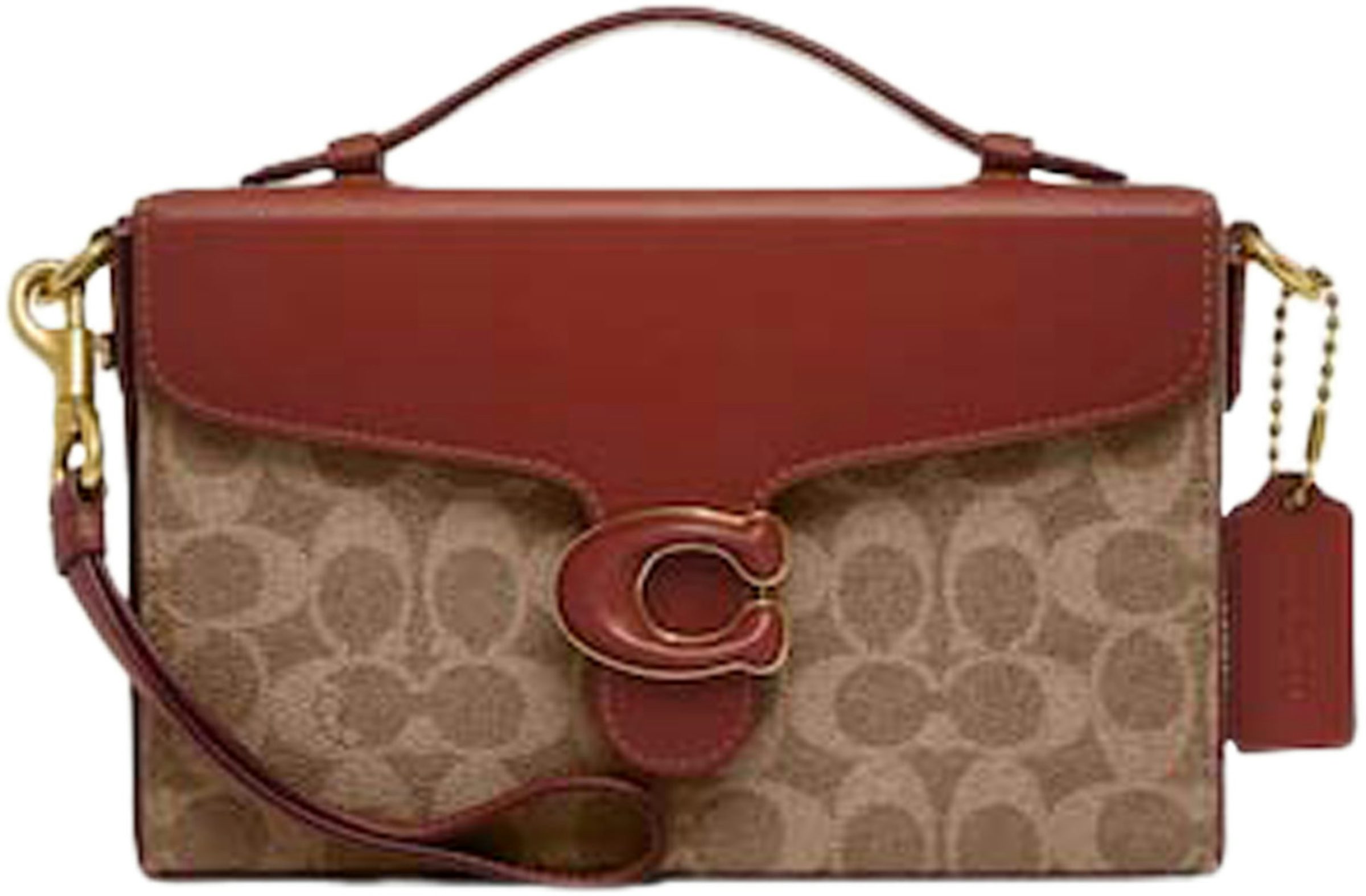 Sale! Coach Black Monogram Canvas Pochette Shoulder Handbag