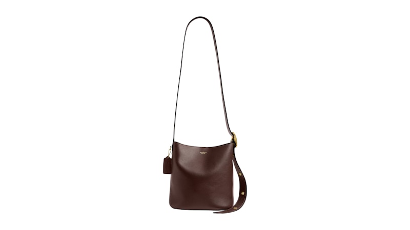 Coach Bleecker Bucket Bag 21 Leather Maple
