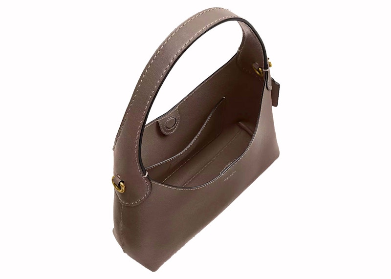 Coach Brooklyn Shoulder Bag 23 Brass/Dark Stone