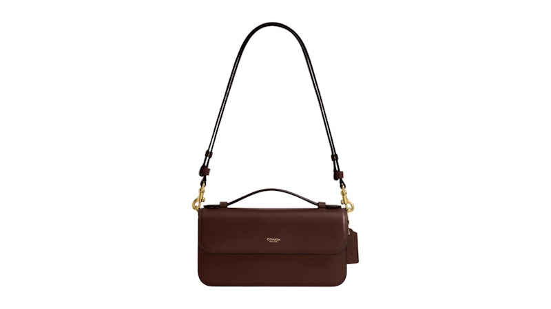 Coach Elora Top Handle Crossbody Bag Maple