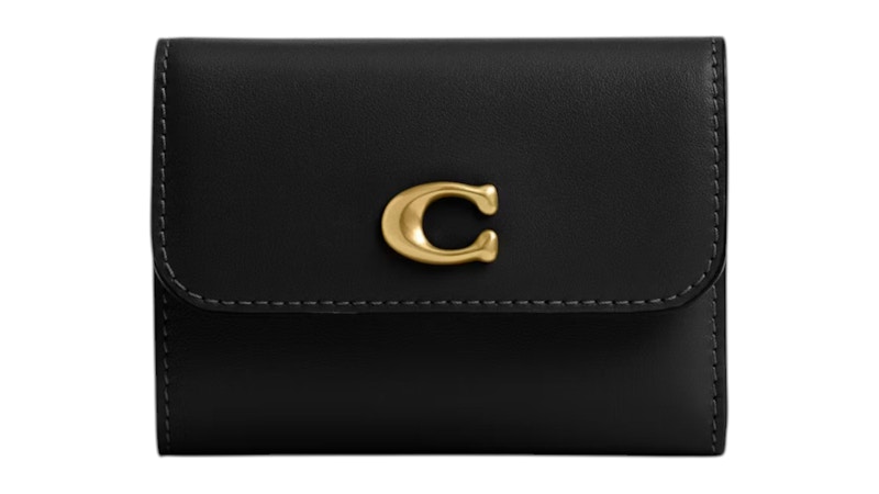 Coach Essential Card Holder Wallet Black