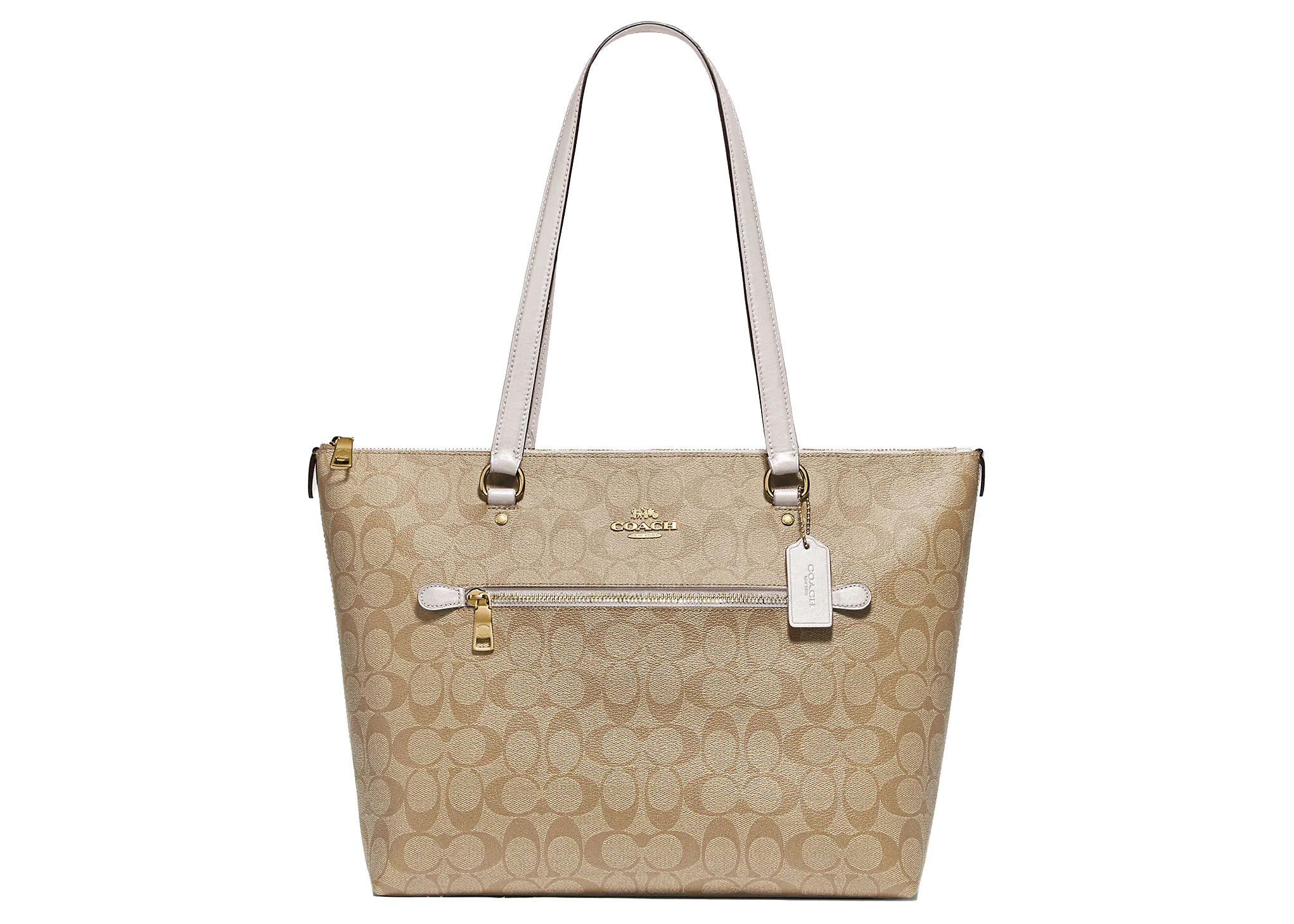 Coach gallery tote 2025 in signature leather