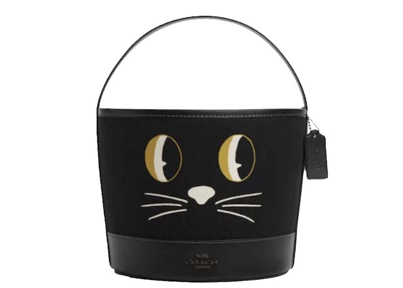 Cat face best sale tote bag