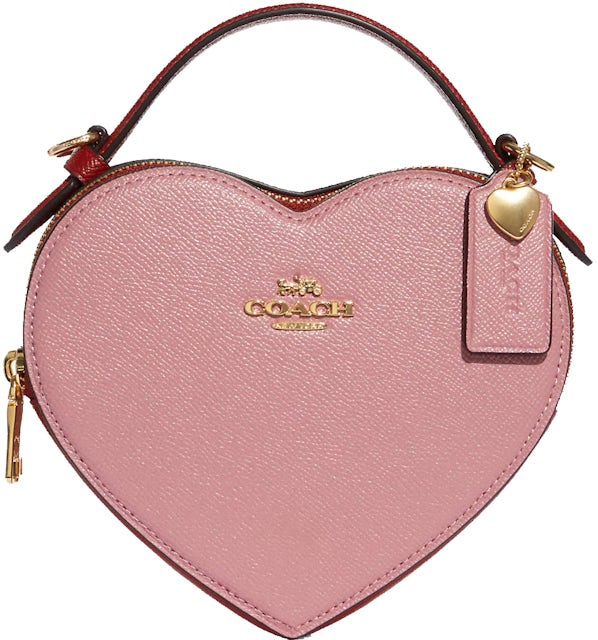 Coach, Bags, Coach Casual Style 2 Way Plain Pink Leather Crossbody Bag