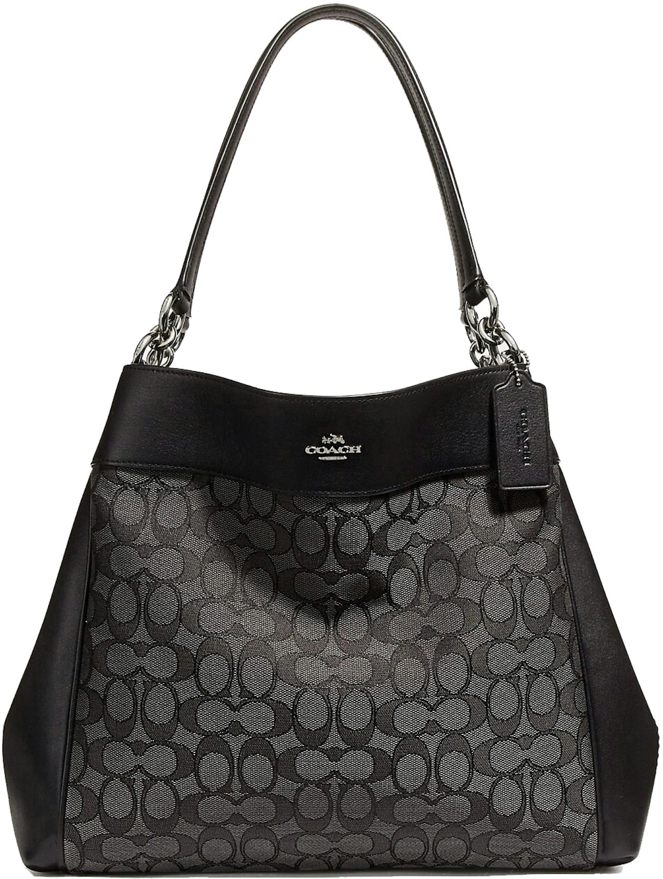 Coach Demi Bag In Signature Jacquard Brass/Oak Maple in Jacquard/Recycled  Leather with Brass-tone - US