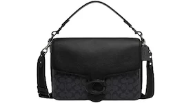 Coach Messenger in Signature Canvas Soft Tabby Charcoal/Black