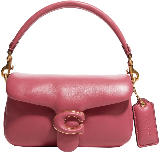 COACH Pillow Tabby 18 Leather Shoulder Bag on SALE