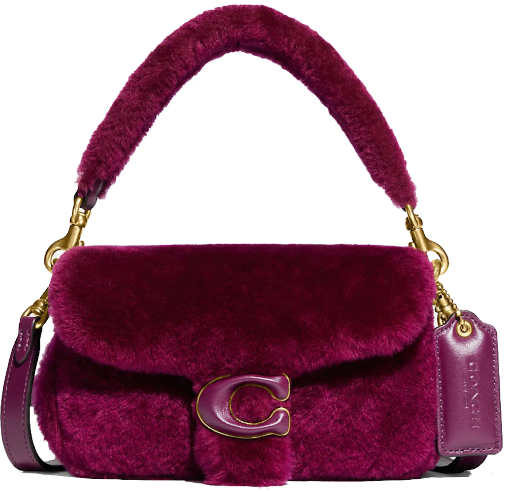 Coach Pillow Tabby Shoulder Bag 18 Rouge in Leather with Gold-tone - US