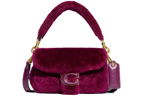 Purple Mini Pillow Tabby Coach Coach Pillow Tabby 18 Shoulder