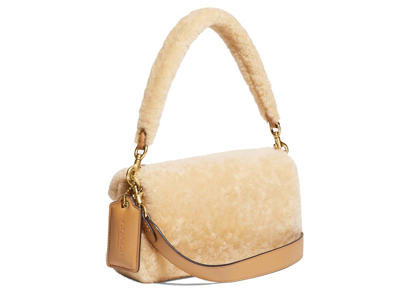 Coach shearling discount tabby bag