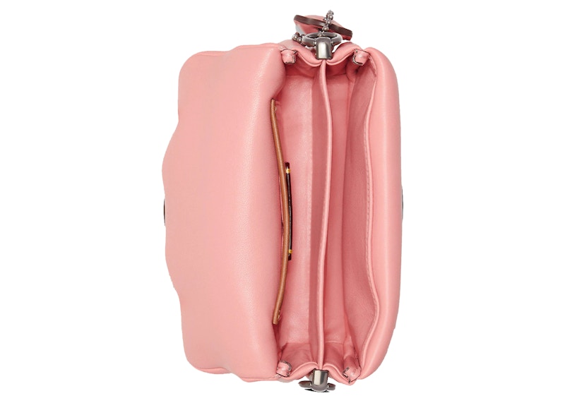 Coach Pillow Tabby Shoulder Bag 18 Candy Pink in Calfskin Leather with