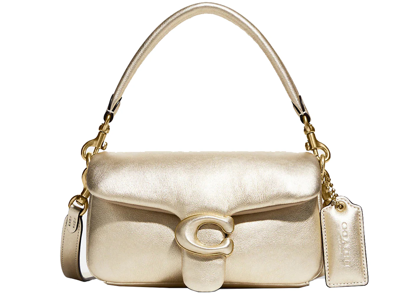 Gold coach crossbody Clearance