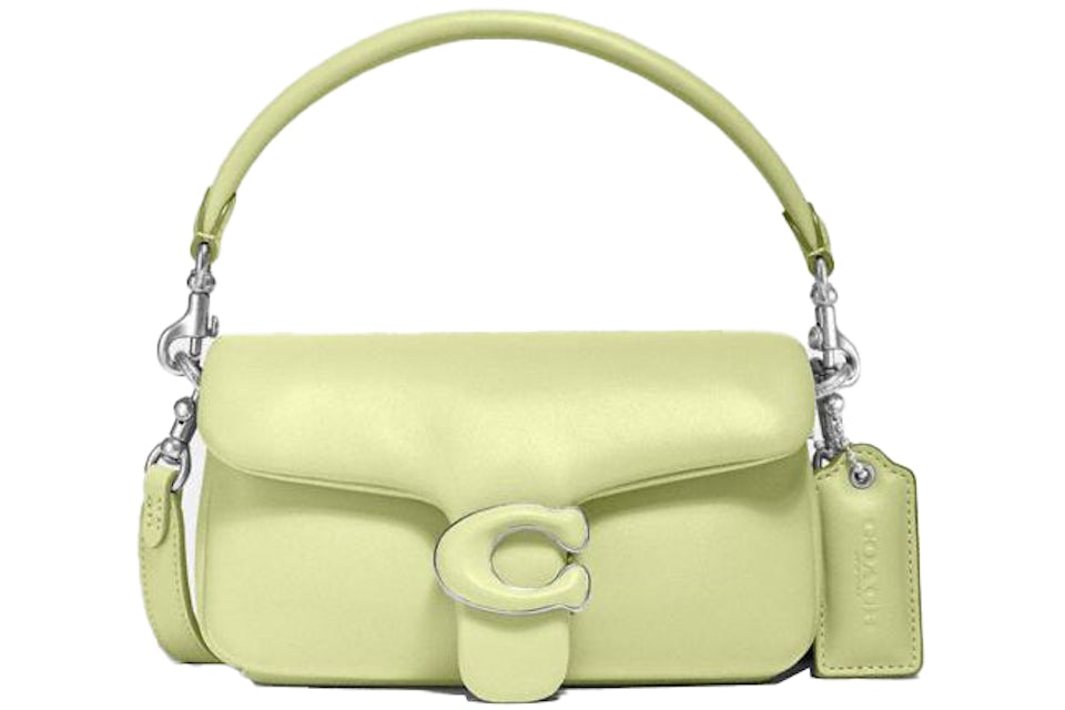 Coach tabby pillow green Clearance