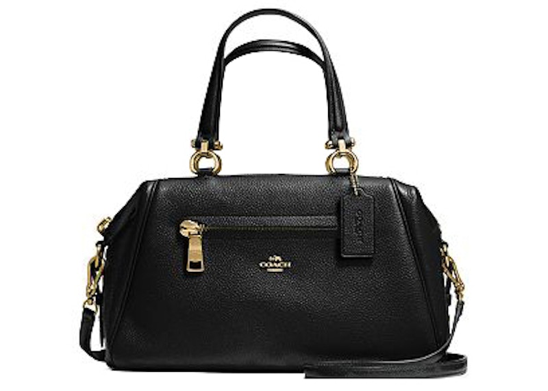 Coach pebble cheap leather satchel