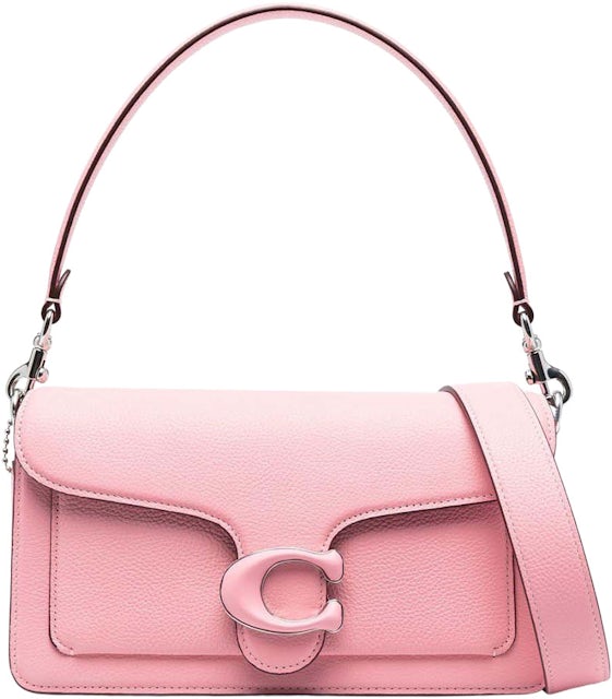 COACH Pillow Tabby 18 Leather Shoulder Bag - Flower Pink