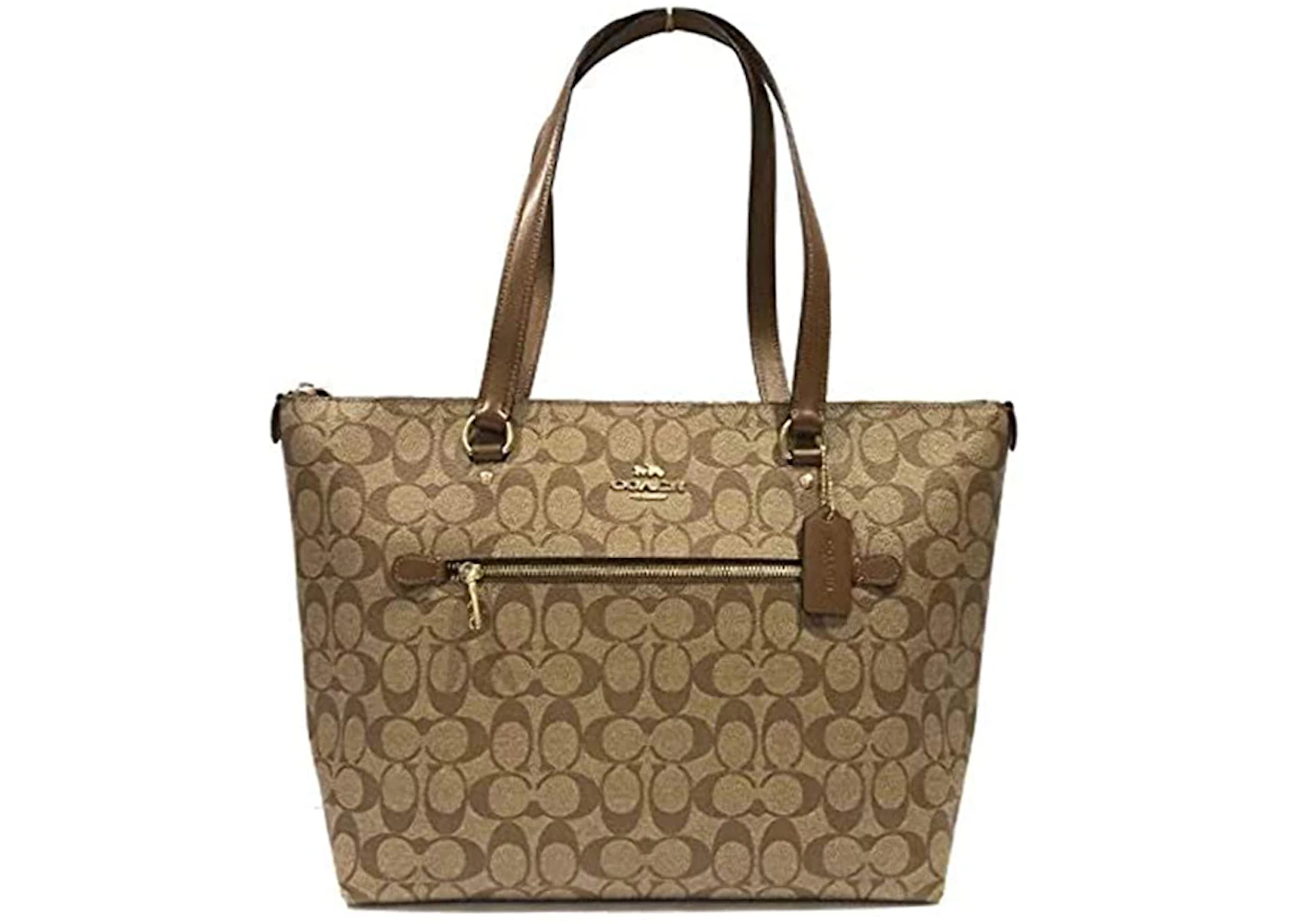 Tan coach tote bag Clearance