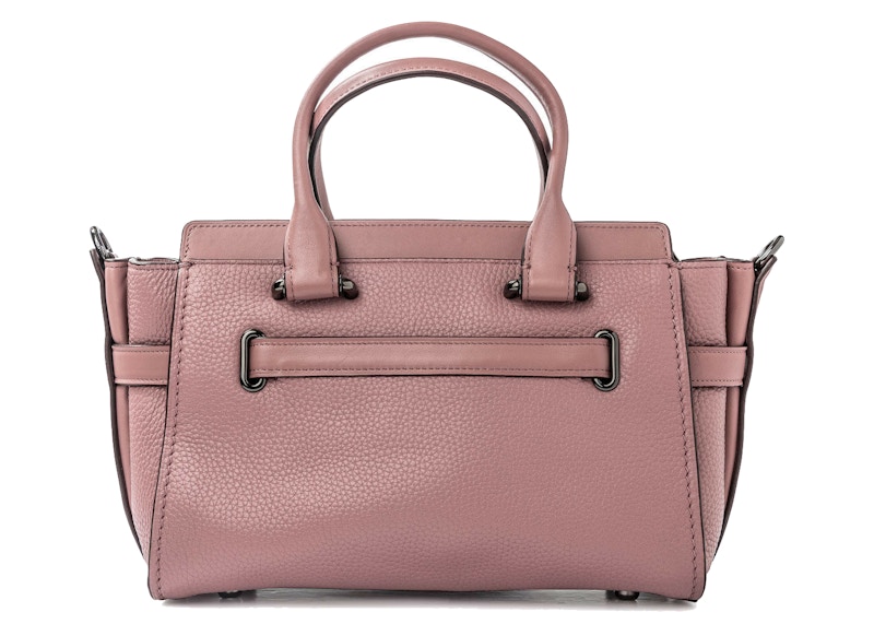 Coach Swagger 27 Bag Dusty Rose Pink de la collection in Leather FR