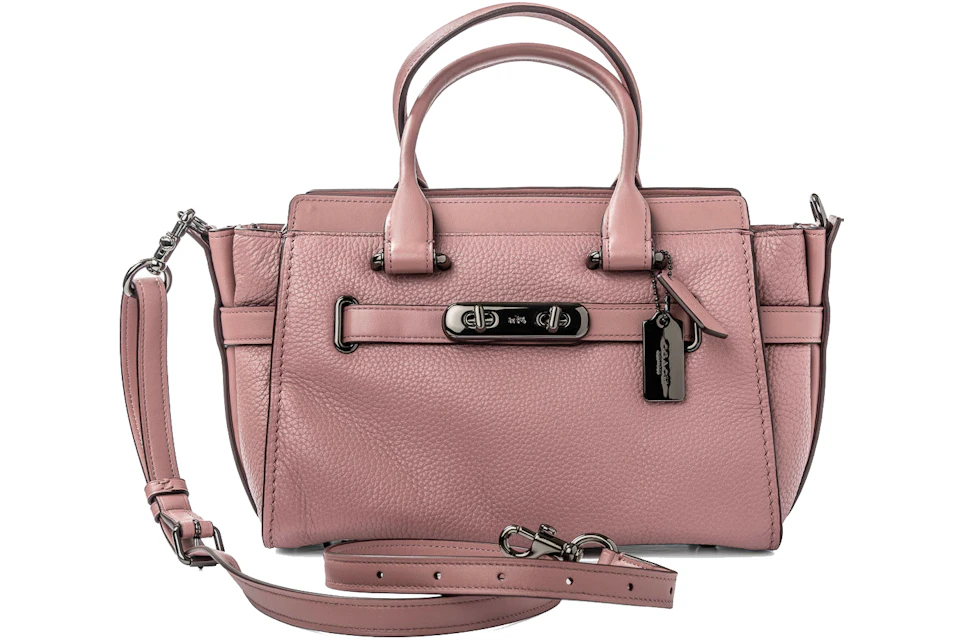 Coach Swagger 27 Bag Dusty Rose Pink