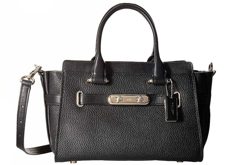 Coach swagger 2025 carryall black