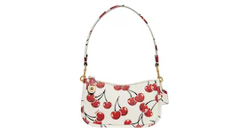 Coach Swinger 20 With Cherry Print Chalk/Multicolor