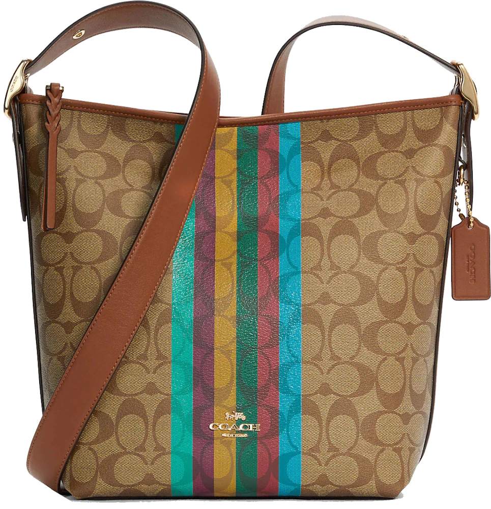 Coach Klare Crossbody Bag Poppy Floral in Coated Canvas with Gold-tone - US