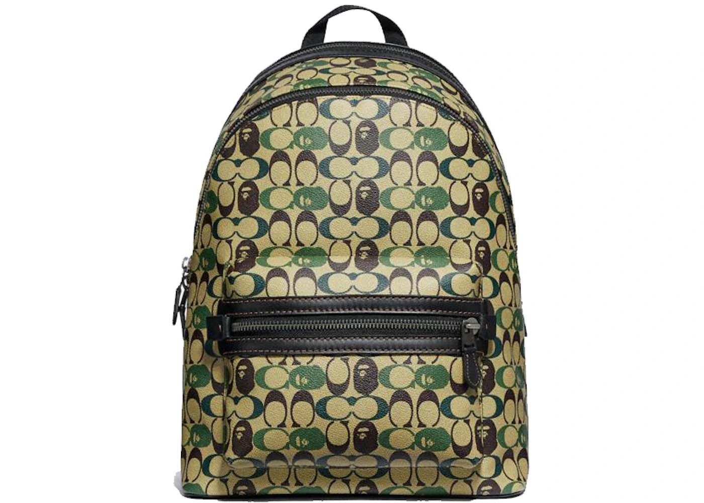 COACH®: Sac à Bandoulière Bape X Coach Academy En Jacquard Signature Avec  Tête De Singe