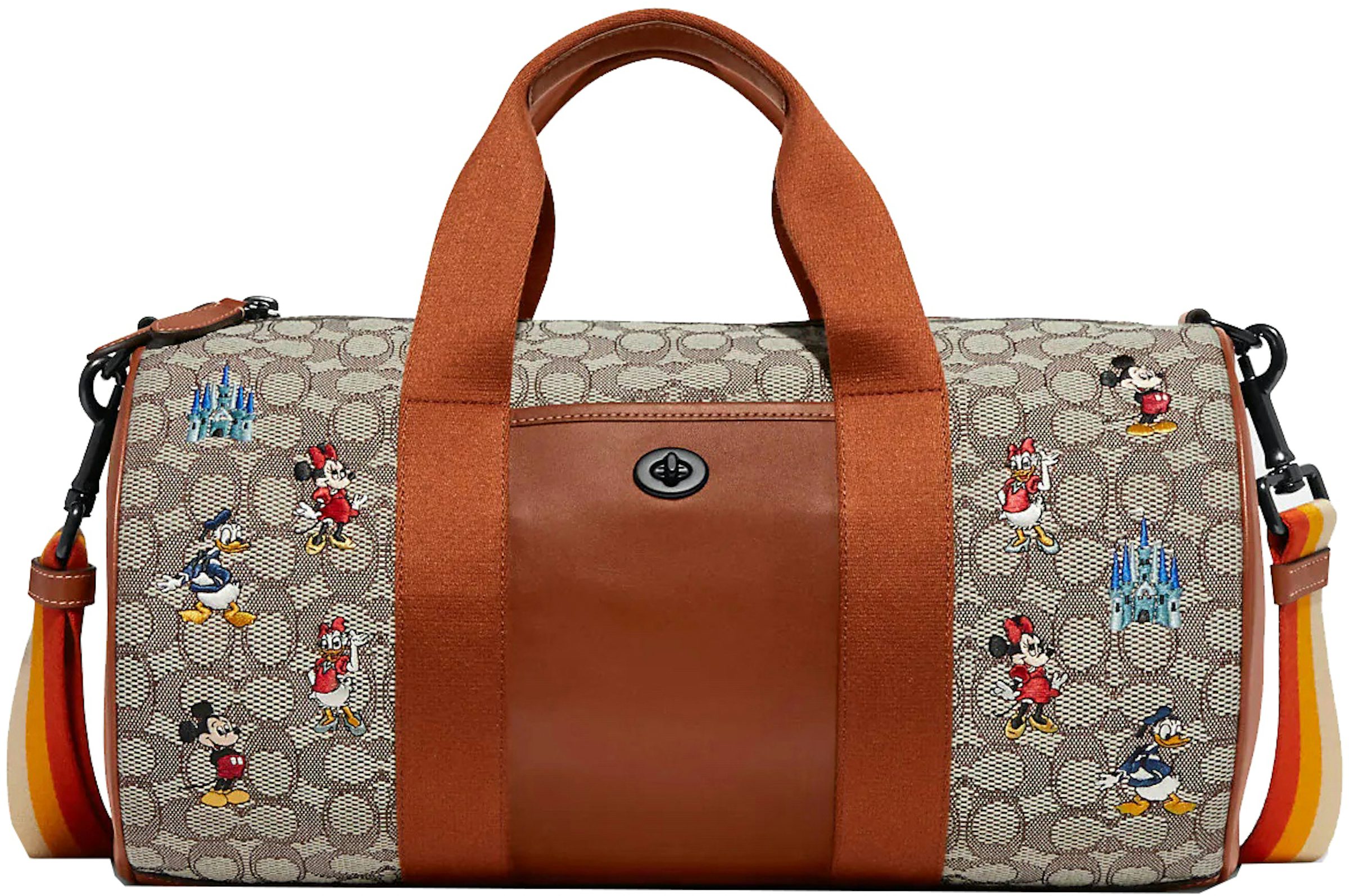 Disney X Coach 1941 Saddle Bag 23 with Mickey Mouse on Roller