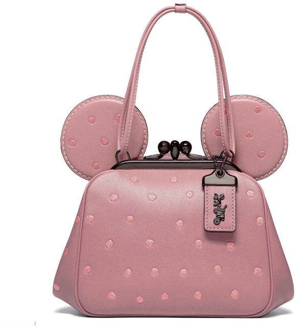 Coach x Disney Minnie Mouse 1941 Handbag Dusty Rose/Pink in Leather - US