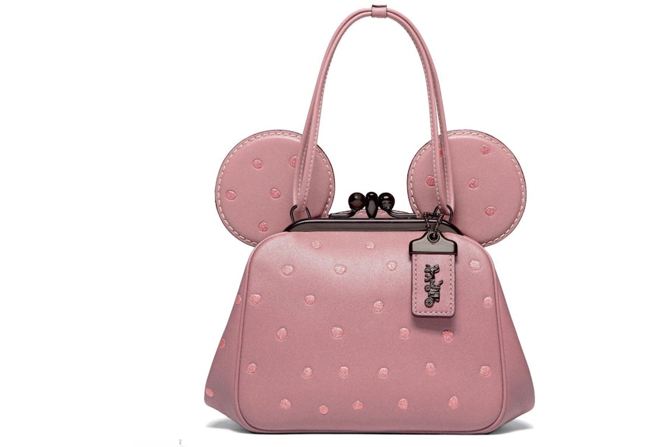 Coach x Disney Minnie Mouse 1941 Handbag Dusty Rose/Pink in Leather - US
