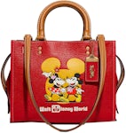COACH®  Disney Mickey Mouse X Keith Haring Kisslock Bag