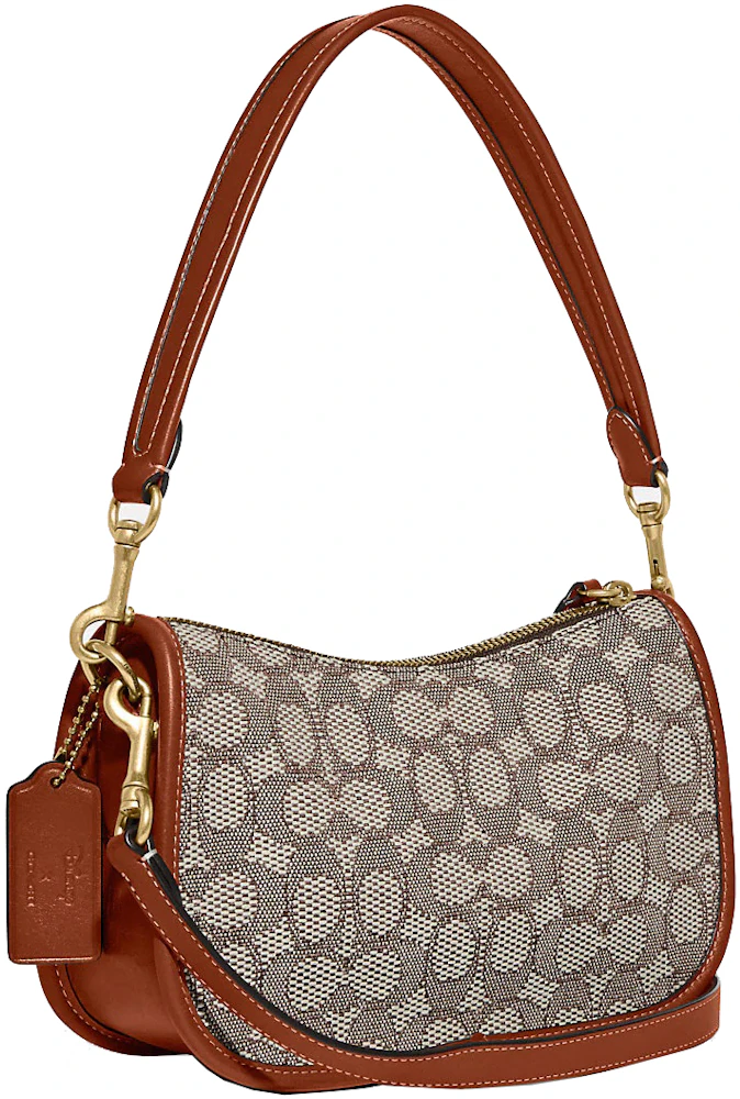 Coach x Disney Swinger Bag Cocoa/Multi in Canvas/Leather with Gold-tone ...