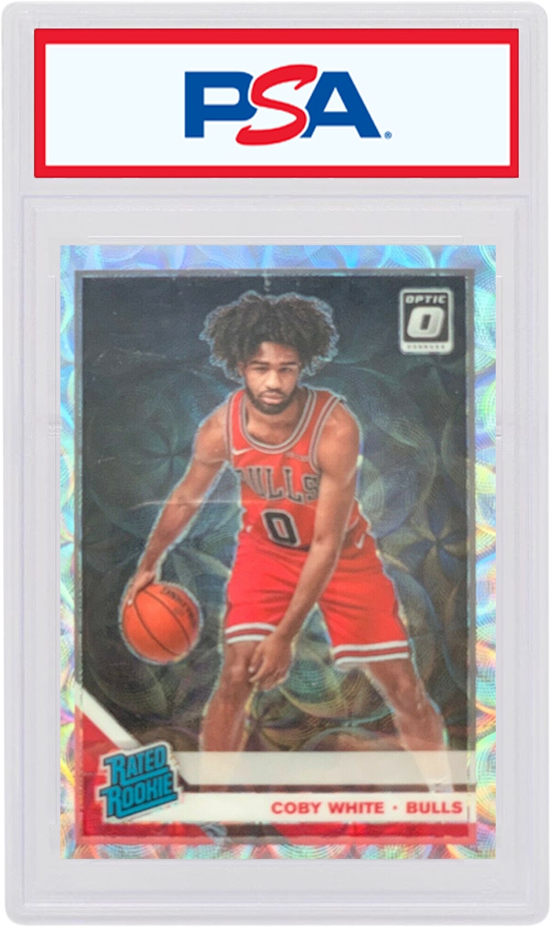 Coby White 2019 Donruss Optic Fanatics Box Set Rookie #180 (PSA or BGS Graded)