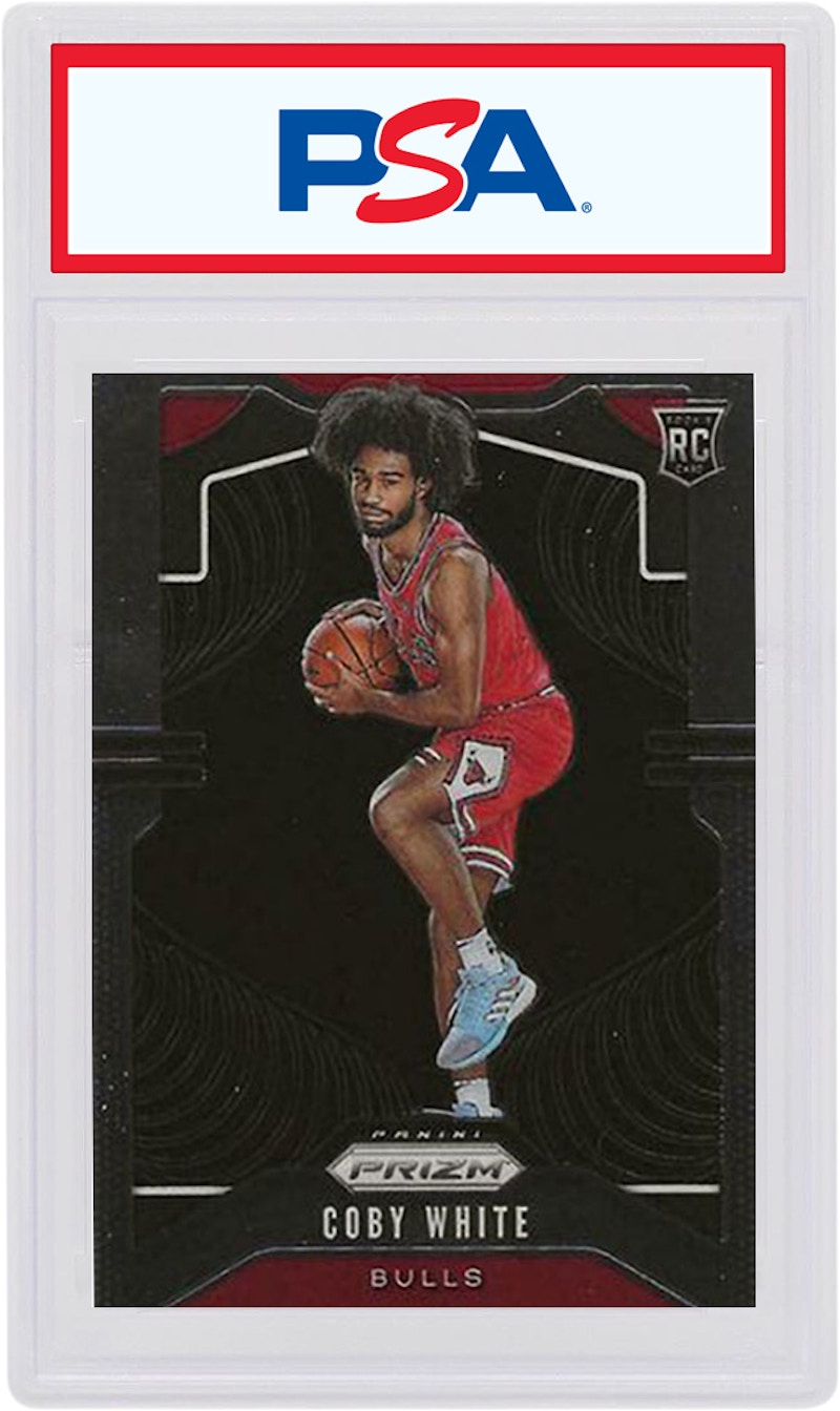 Coby White 2019 Panini Prizm Rookie Image Variation #253 (PSA or BGS Graded)