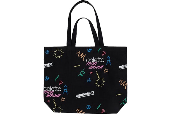 Colette Mon Amour All Over Print Tote Bag Multi