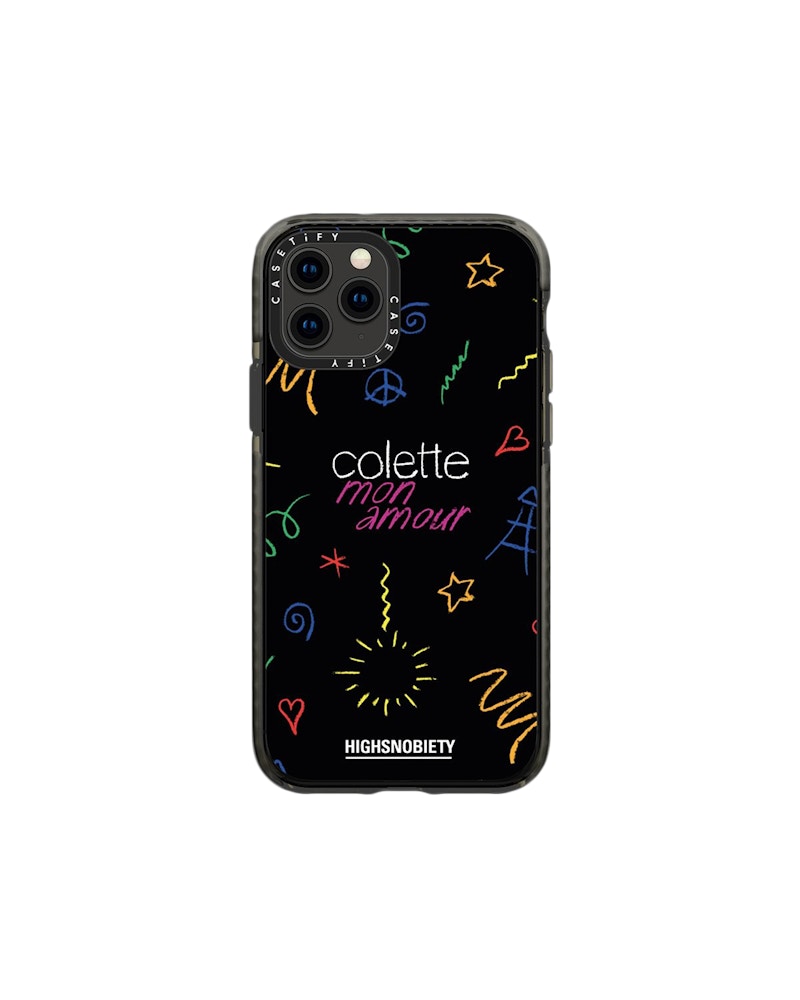 Colette Mon Amour Casetify iPhone 11 Pro Cover Black - SS20