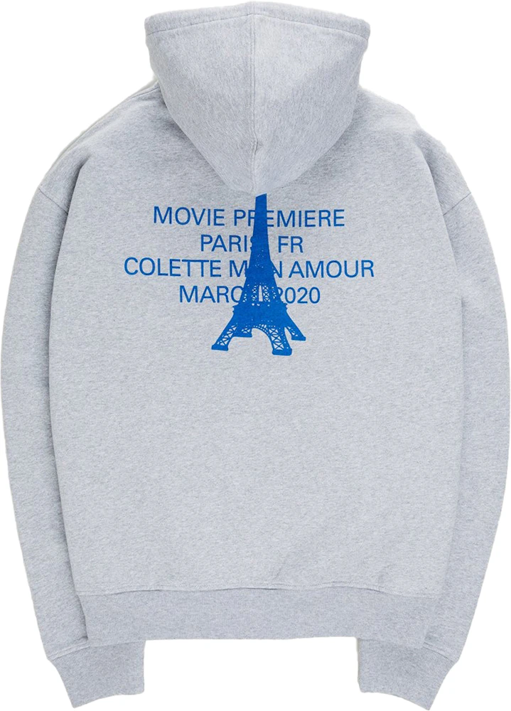 Colette Mon Amour Paris Hoodie Gray - SS20 Homme - FR