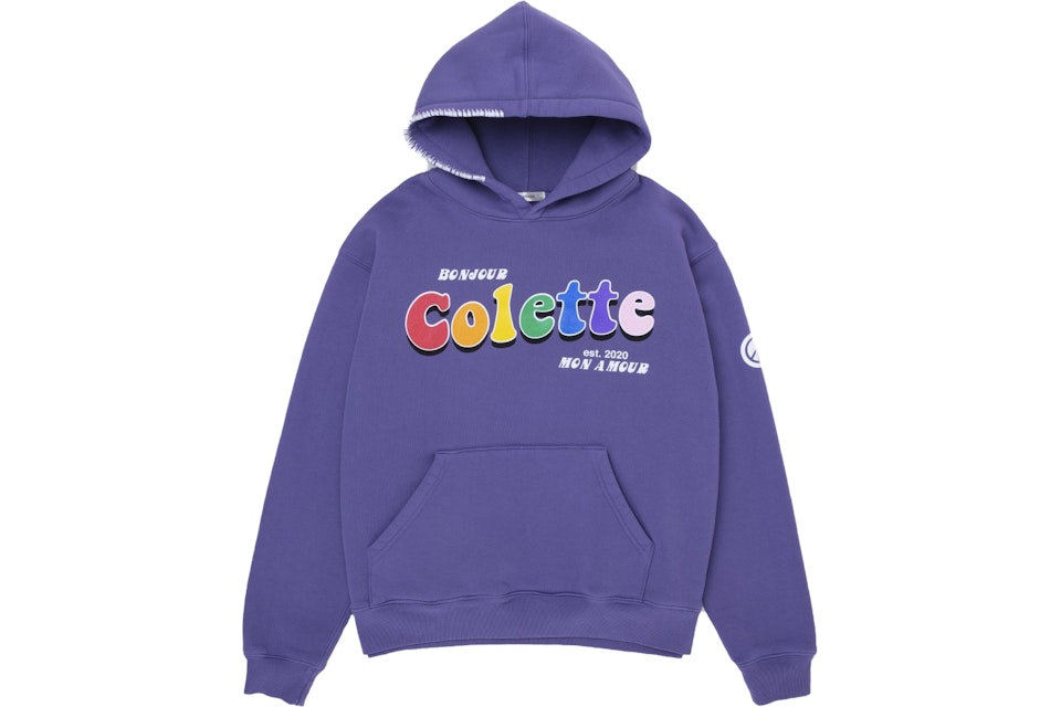 Colette Mon Amour x Madhappy Hoodie Purple - SS20 Homme - FR