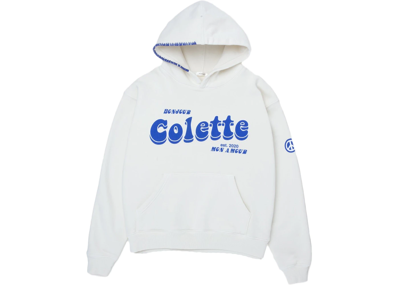 Colette Mon Amour x Madhappy Hoodie White - SS20 Homme - FR