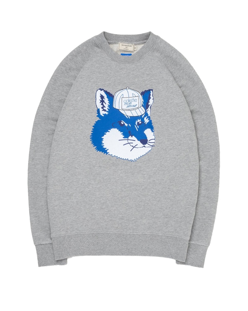 maison kitsune crewneck